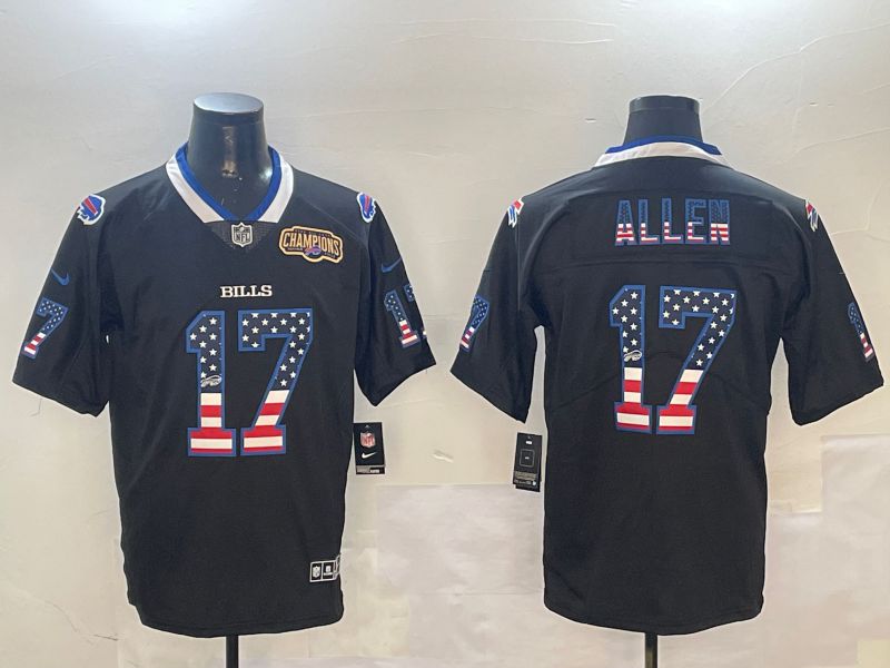 Men 2025 Buffalo Bills #17 Allen Black Nike Limited NFL Jersey style 0062->buffalo bills->NFL Jersey